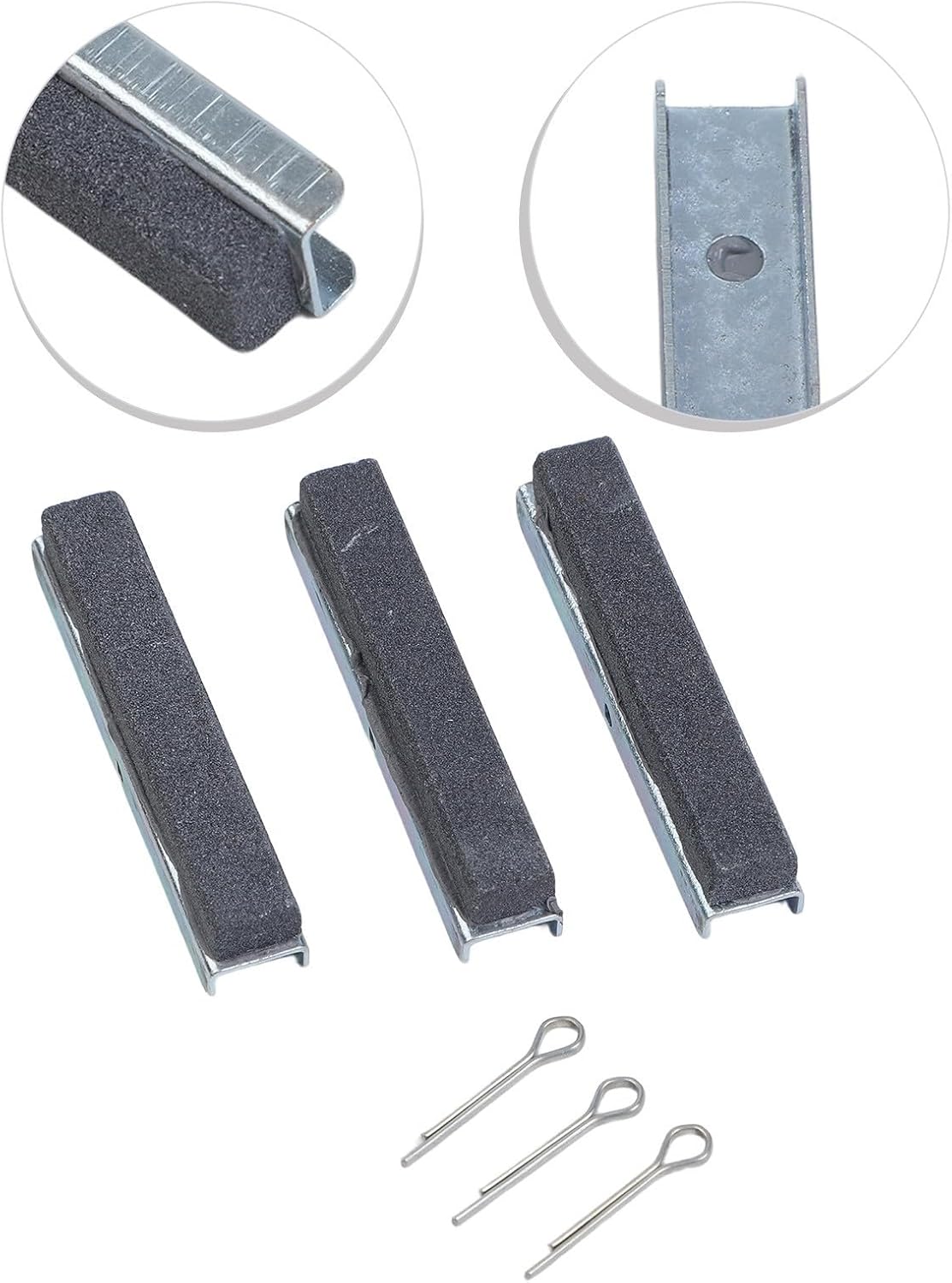 3-Piece Engine Cylinder Hone Set Automotive Cylinder Honing Tools | Replacement Grinding 3-Arm Honing Tools | High- Abrasive Smooth Bore Finishing(2 inch)