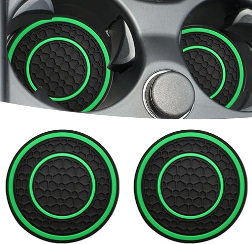 Miniatura 16 de Posavasos para automóvil, universales, impermeables, antideslizantes, con soporte para tazas, a prueba de filtraciones, accesorios para el interior