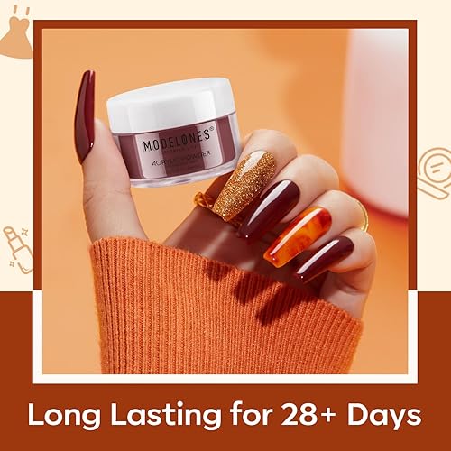 Miniatura 37 de Modelones Kit de polvo acrílico de 6 colores de polvo de uñas acrílico, verde salvia, niebla, azul, gris claro, verde oliva, tonos Matcha Avocad 3D