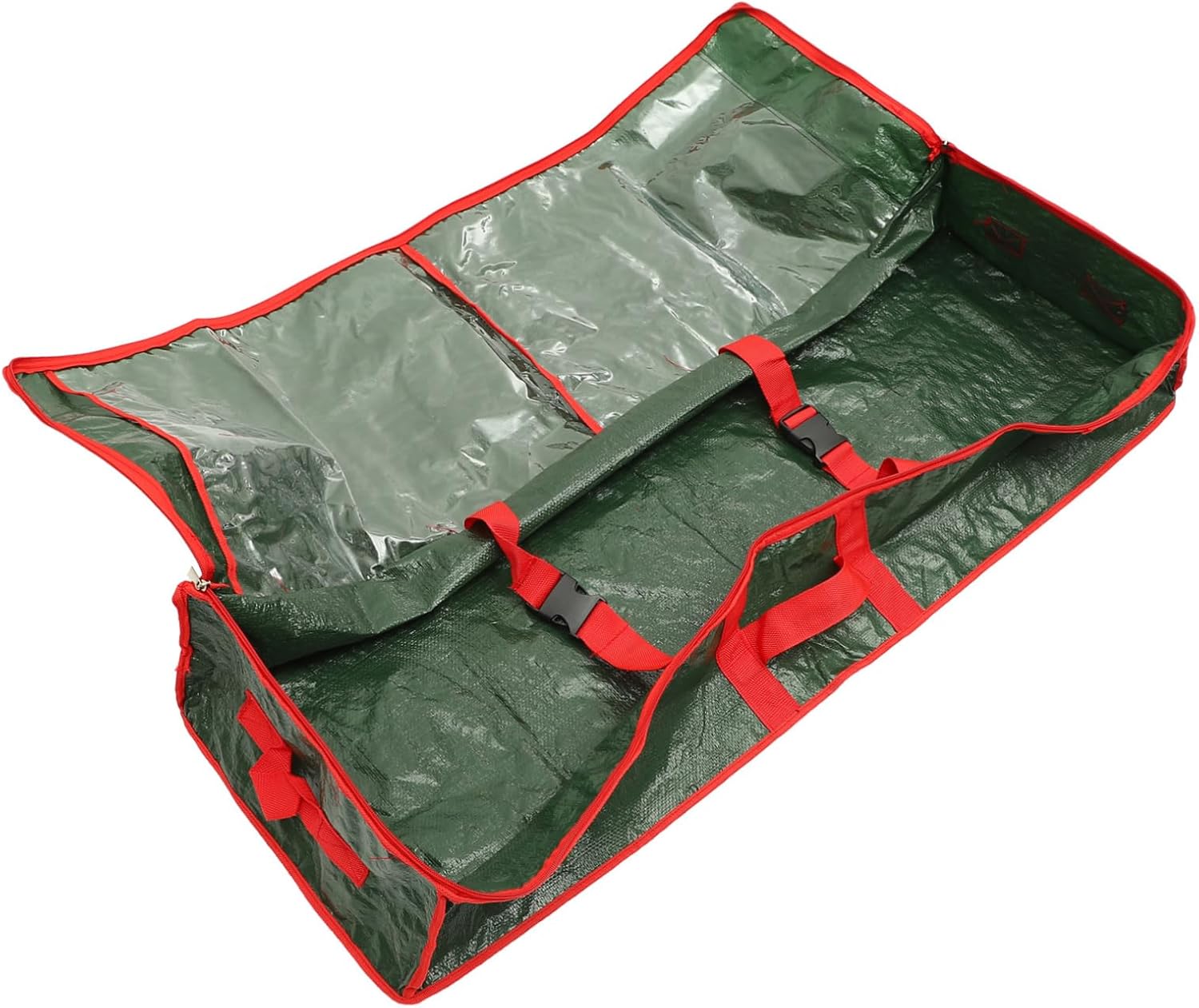Gift Decoration Paper Storage Bag Wrapping Paper Pouch for Easy Organization Lightweight Tear-Resistant Container for Christmas Closet and Under Bed Storage