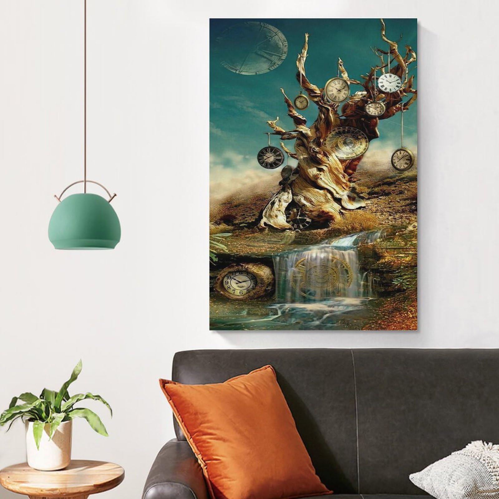 Salvador Dali Bild Auf Leinwand, Abstraktes Ei, Son Produktbild-Vorschau 2
