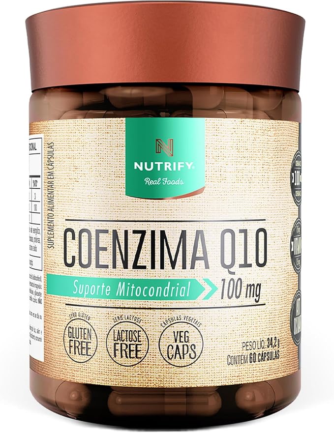 Nutrify - Coenzima Q10 100mg por Dose - Multivitamínico