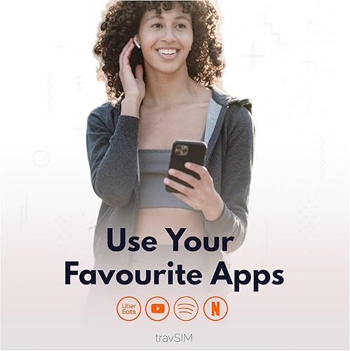 Miniatura 3 de travSIM Tarjeta SIM de México  Utiliza la red T-Mobile  Datos móviles de 5 GB  Roaming gratuito Estados Unidos y Canadá  La tarjeta SIM de México