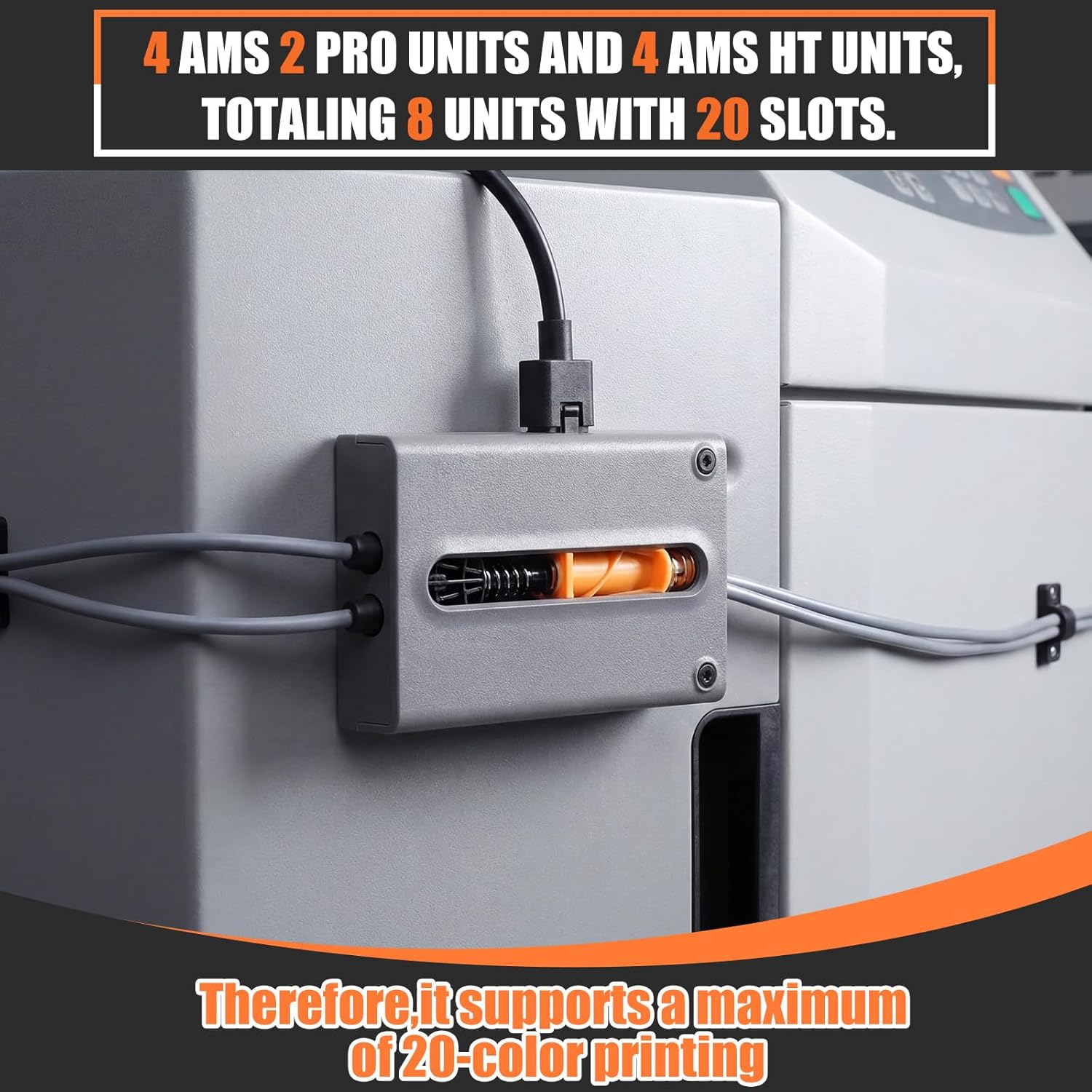 Feed Buffer Compatible with Bambu Lab P2S 3D Printer, Reduces Filament Tension Fluctuations Ensures Smooth Material Feeding, 3D Printer Accessories