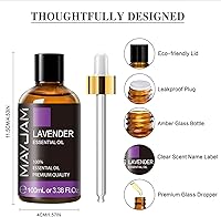 Vista 195 de MAYJAM - Aceite esencial de anís estrella, aceites puros de estrella de anís para difusores, 3.38 onzas líquidas, aceite esencial de anís estrellado