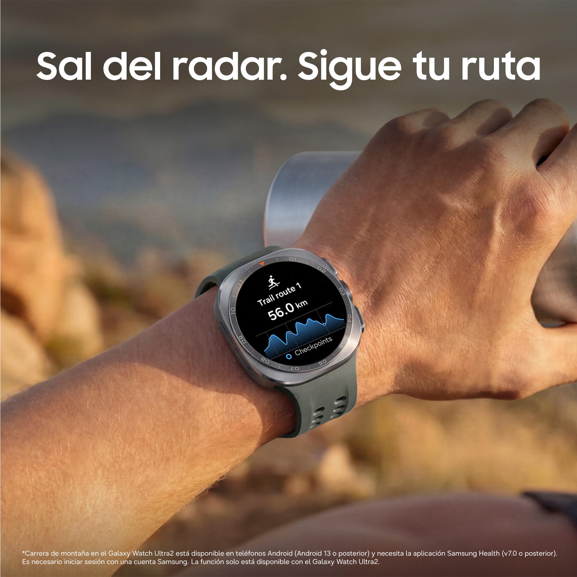 Samsung Galaxy Watch Ultra2, 47mm, LTE, Gris Titanio (Versión Española) | Reloj Deportivo para Trail Running, Buceo, Ciclismo, Monitoreo de Salud, Batería 800 mAh, Diseño de Lujo, Garantía 3 + 1 Año