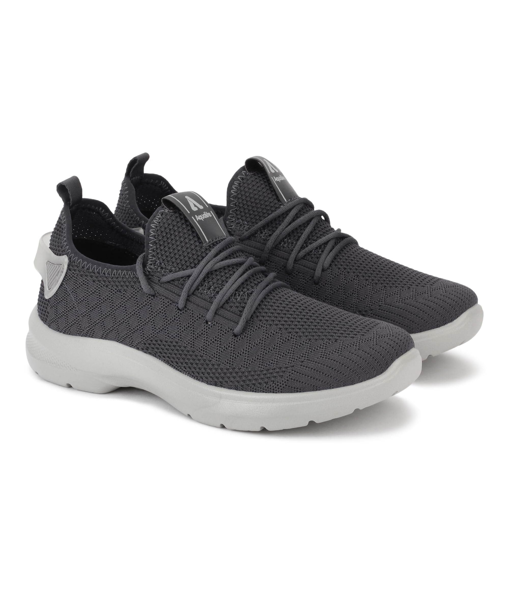 Aqualite Lace-Up Casual Shoes for Men, (Grey), UK 07 (B0CLDJ61NL) Amazon Price History, Amazon Price Tracker