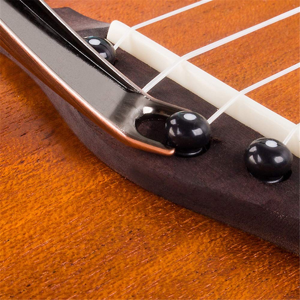 Capotasto per Chitarra Accessori per Chitarra Capotasto per Chitarra Usato per Capotasto per Chitarra Folk ed Elettrica per Trasposizione Facile (Color : Black, Size : One Size) (Black One Size)