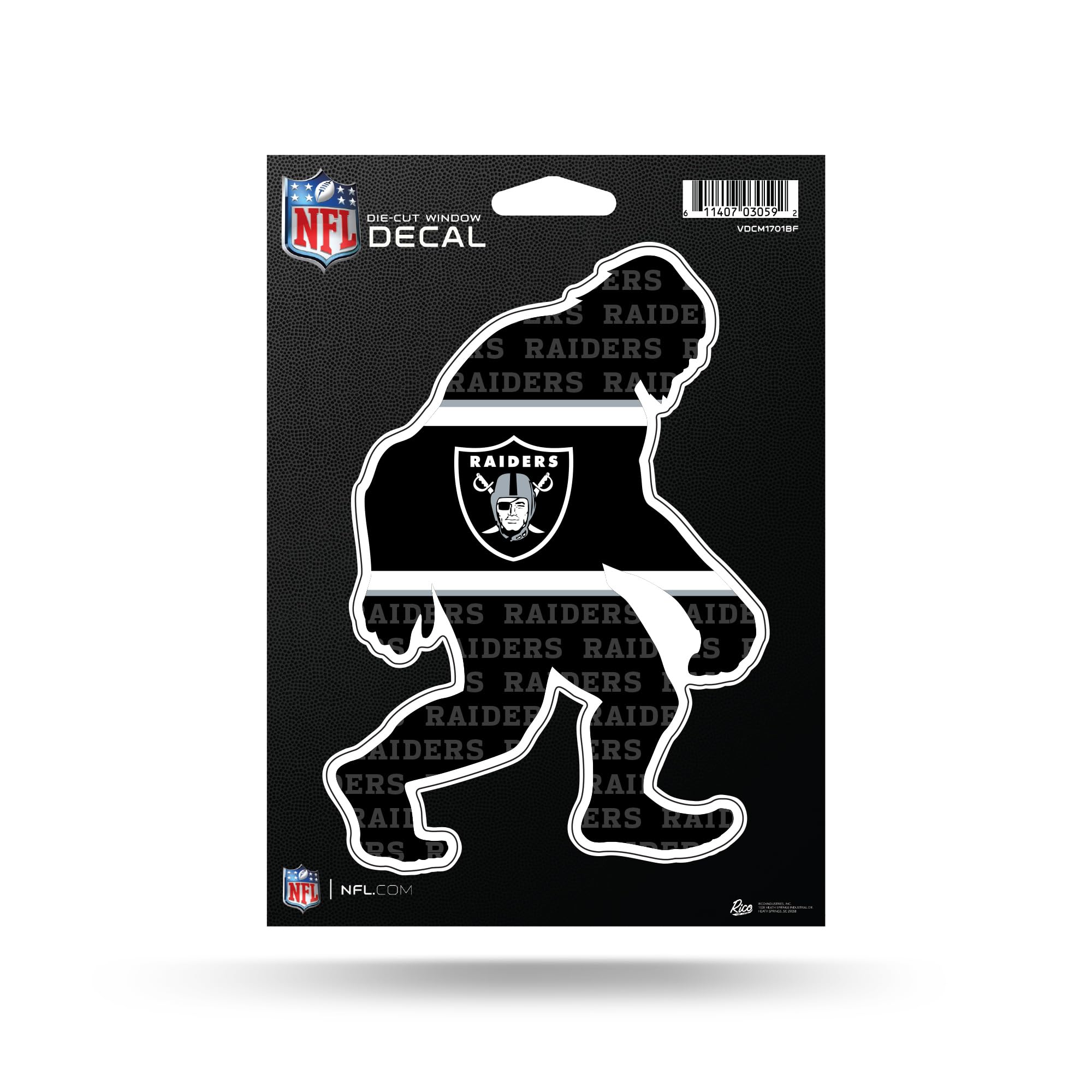 Rico Industries NFL Football Las Vegas Raiders Big Foot 5