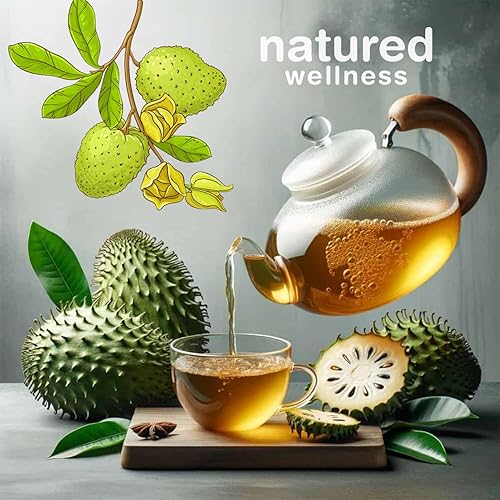 Miniatura 9 de Hojas secas de guanábana de guanábana premium, más de 200 hojas de guanábana, hoja de graviola silvestre, hojas sueltas de té de hierbas 100%