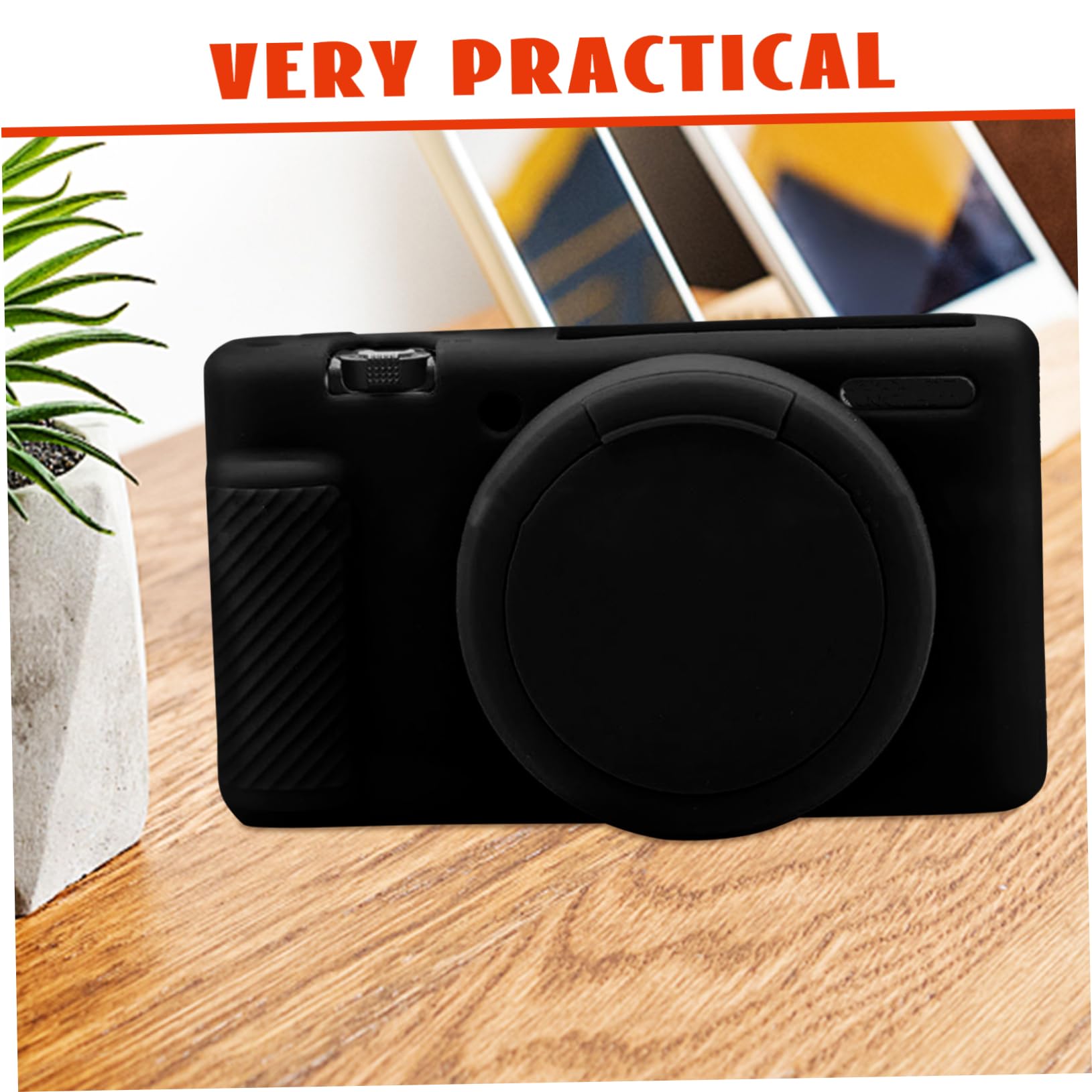 jojofuny 4 Pezzi Custodia Protettiva Decorativa Piccola Copertura Per Fotocamera Copertura Per Fotocamera In Silicone Custodia Protettiva Per Fotocamera Custodia Riutilizzabile Per