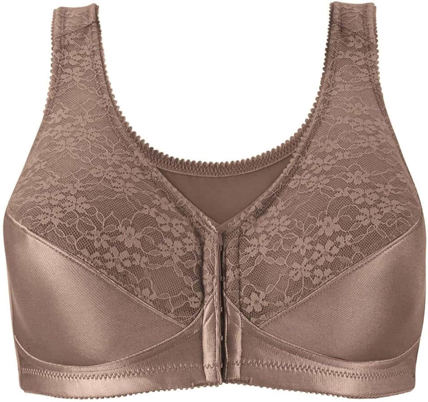 Exquisite Form 5100565 FULLY Lace Wireless Back & Posture Support Bra with Front Closure - Image 2