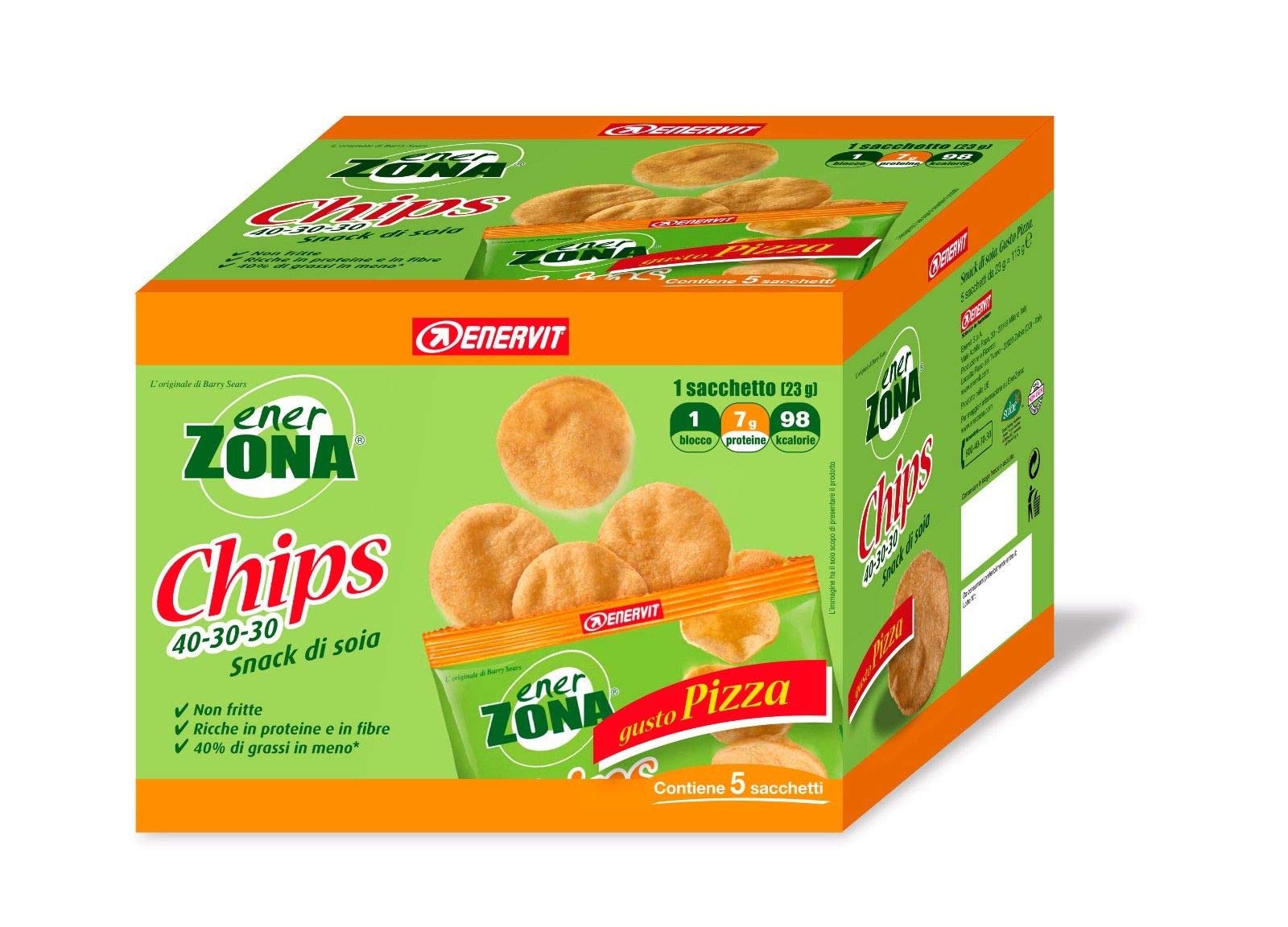 Enerzona Chips gusto pizza 14 confezioni