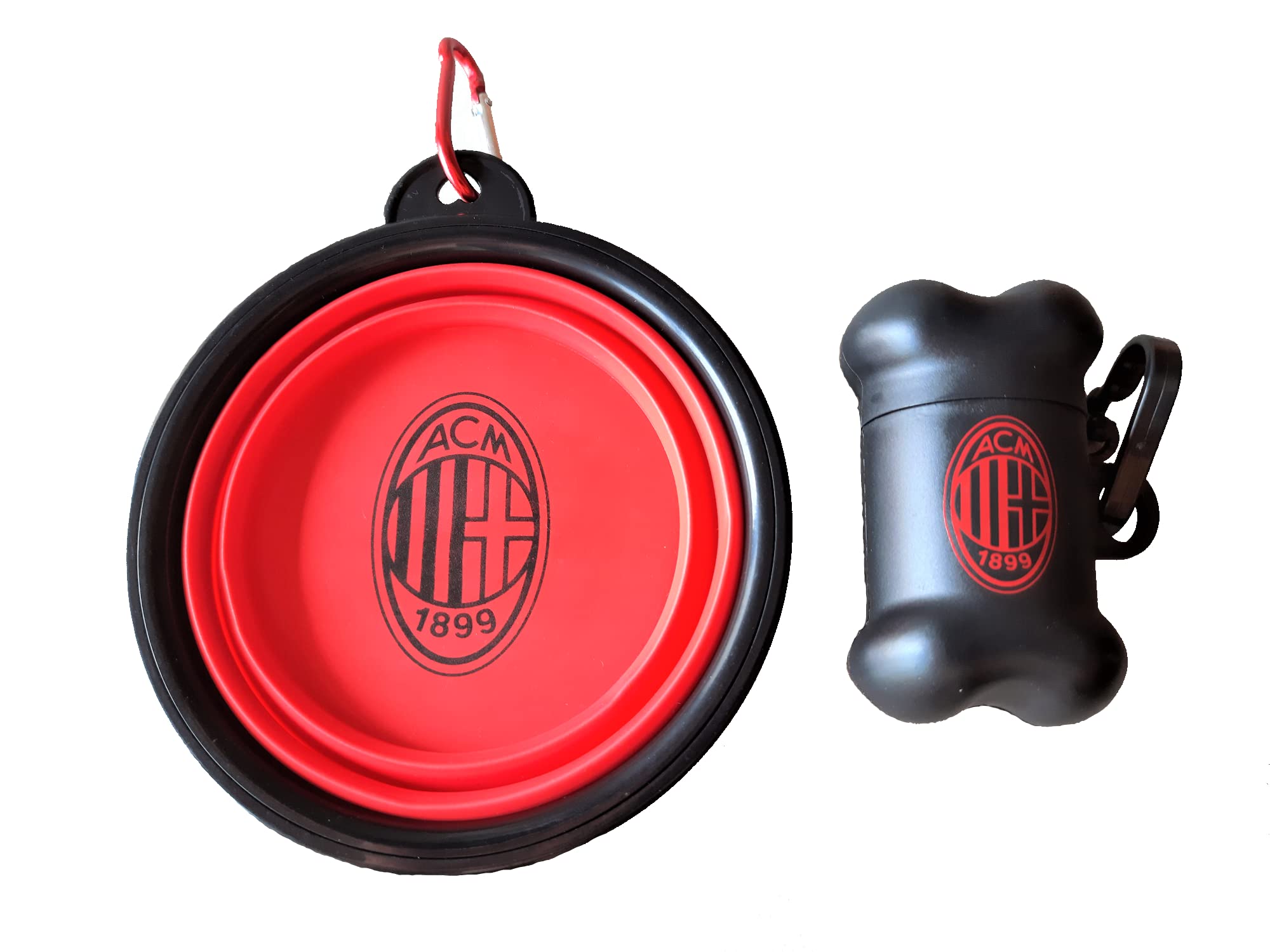 AC Milan Set Da 2 Sottobicchieri In Bambù – Regalo Ufficiale Per Tifosi Rossoneri