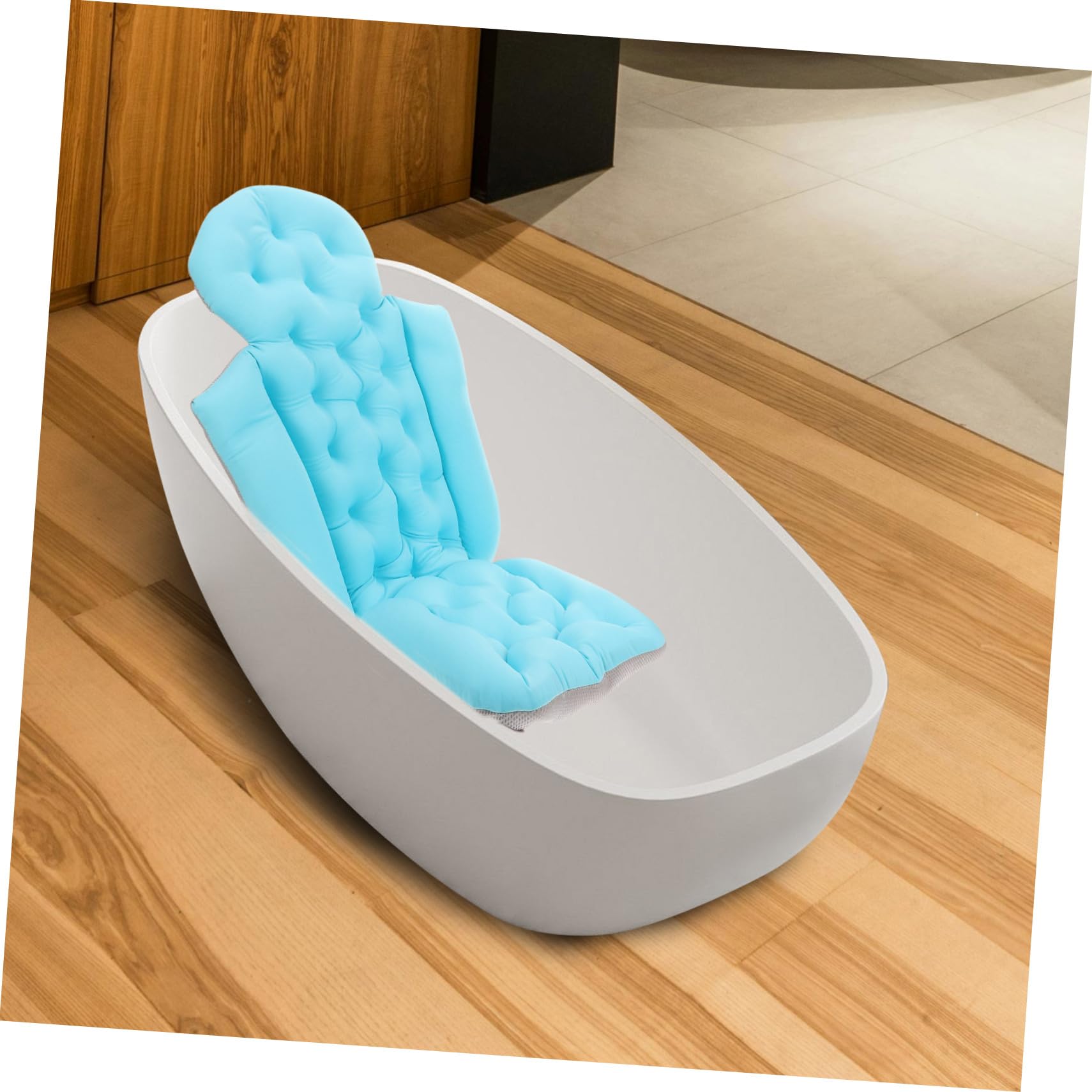 Alfombra De Baño para Bañera Almohada Antideslizante para Adultos Cojín De Bañera para Relajación para Diario El Baño