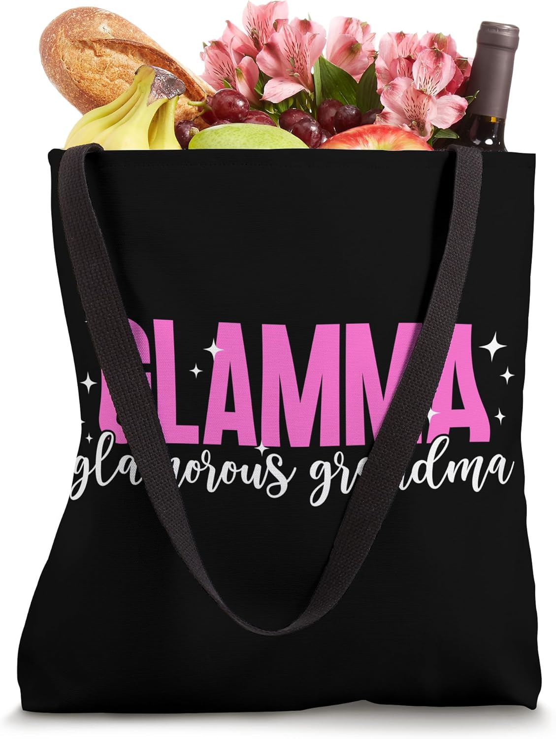 Glamma Glamorous Grandma Glamma Grandma Glam-Ma Grandmother Tote Bag