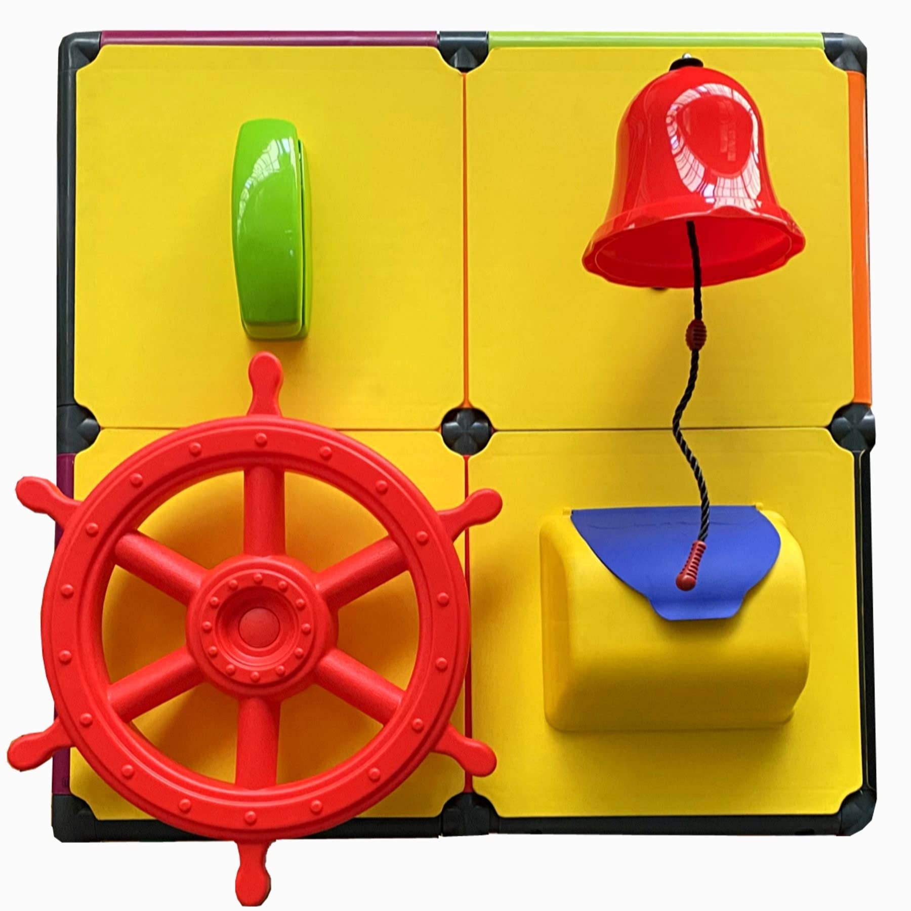 move and stic Plateau 40 x 40 cm avec fonction de jeu - Plateau multifonction avec volant move and stic Plateau 40 x 40 cm avec fonction de jeu - Plateau multifonction avec volant