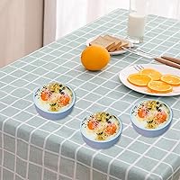 Vista 7 de 3 piezas ZHYEEDAA Molde de huevo para freidora de aire, moldes de huevo de silicona, moldes reutilizables individuales para picaduras de huevo, olla