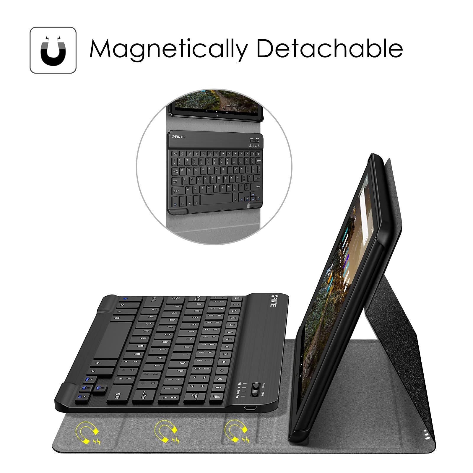 Amazon.com: Fintie Keyboard Case for Fire HD 10 and Fire HD 10