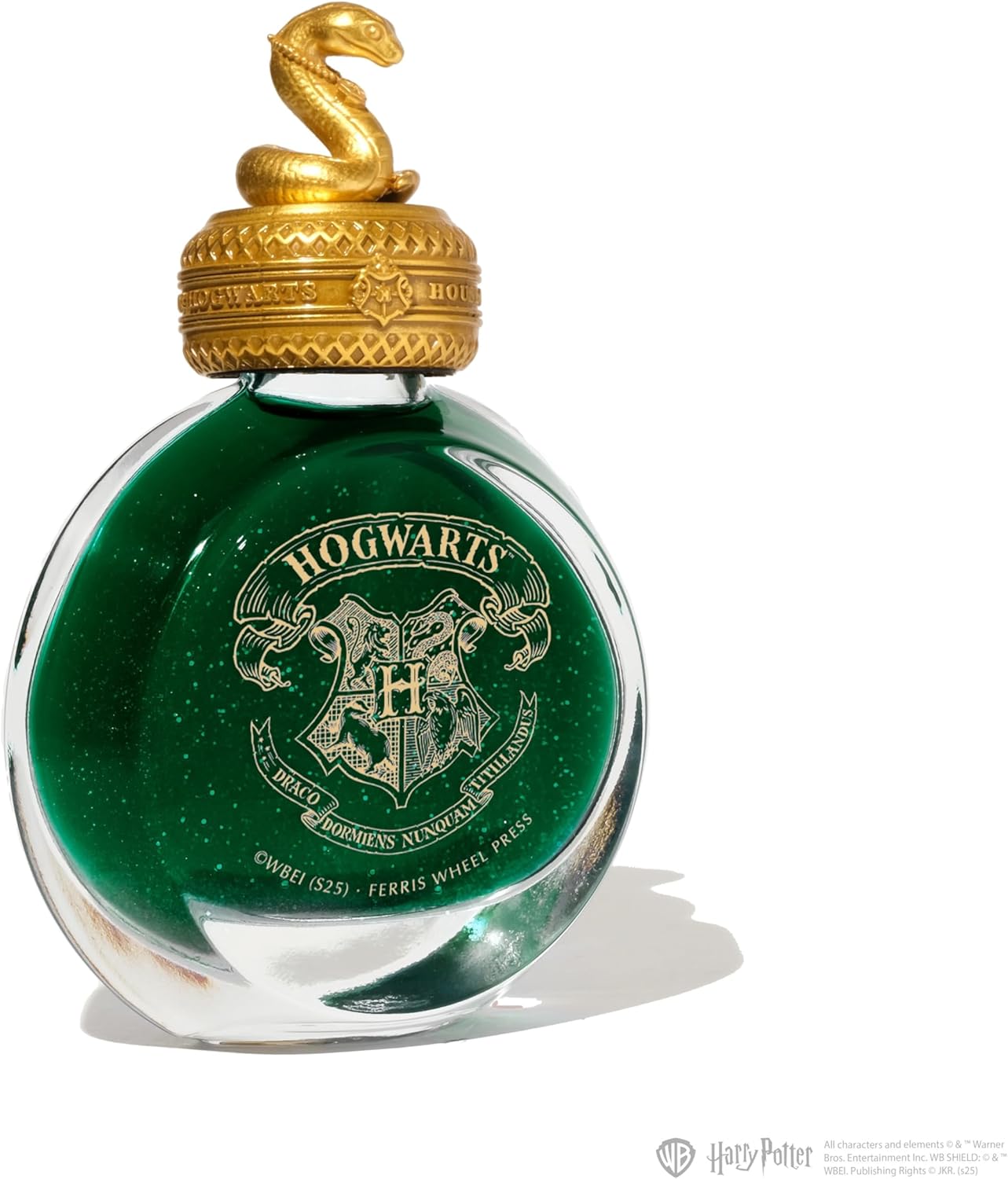 Ferris Wheel Press, Warner Bros., Official Licensed, Harry Potter, Houses of Hogwarts™, Slytherin House, Slytherin Green with Silver Shimmer, 38ml