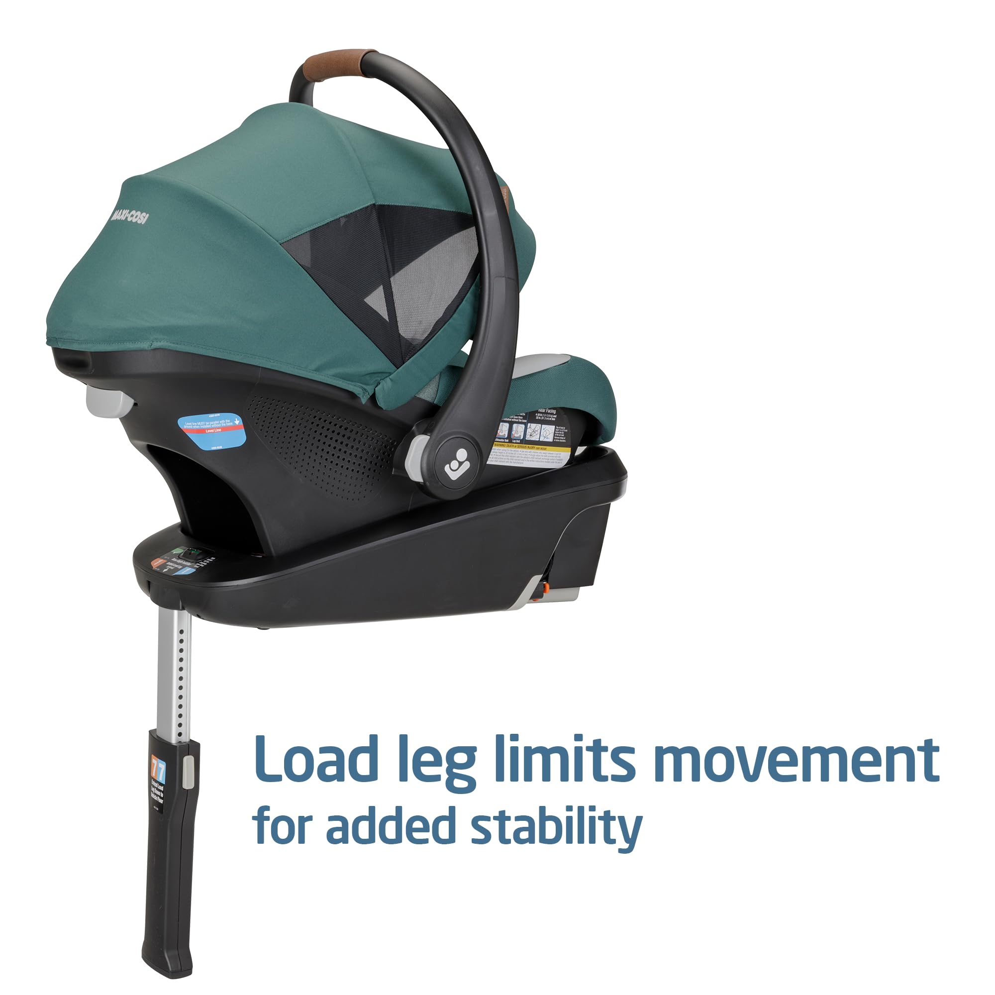 Maxi-Cosi Mico Luxe+ Baby Car Seat: Infant Car Seat with Base and Versatile Baby Carrier Seat Functionality, Essential Green : Baby