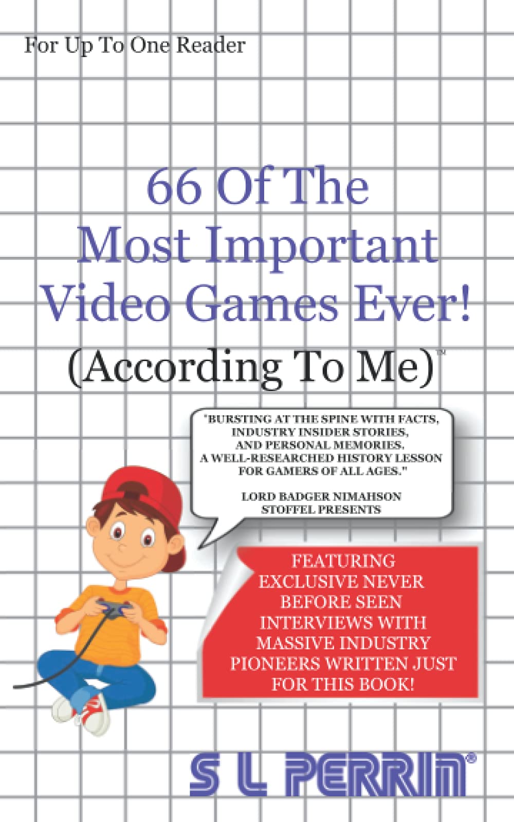 66 Of The Most Important Video Games Ever!: (According To Me):  Amazon.co.uk: PERRIN, S. L.: 9798736012268: Books