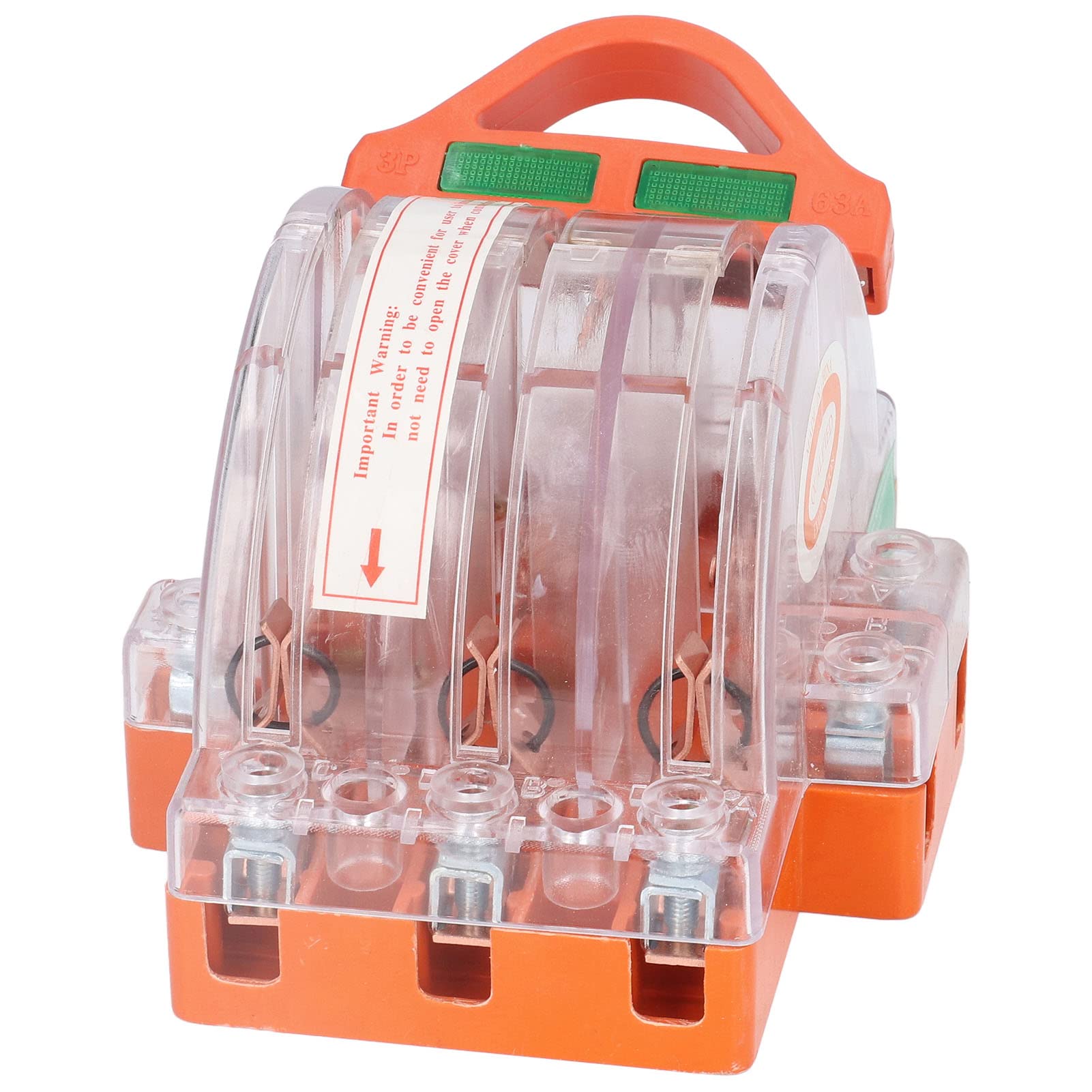 Buy 63A Safety Switch, 63A Resin ABS Copper Transparent Shell Good