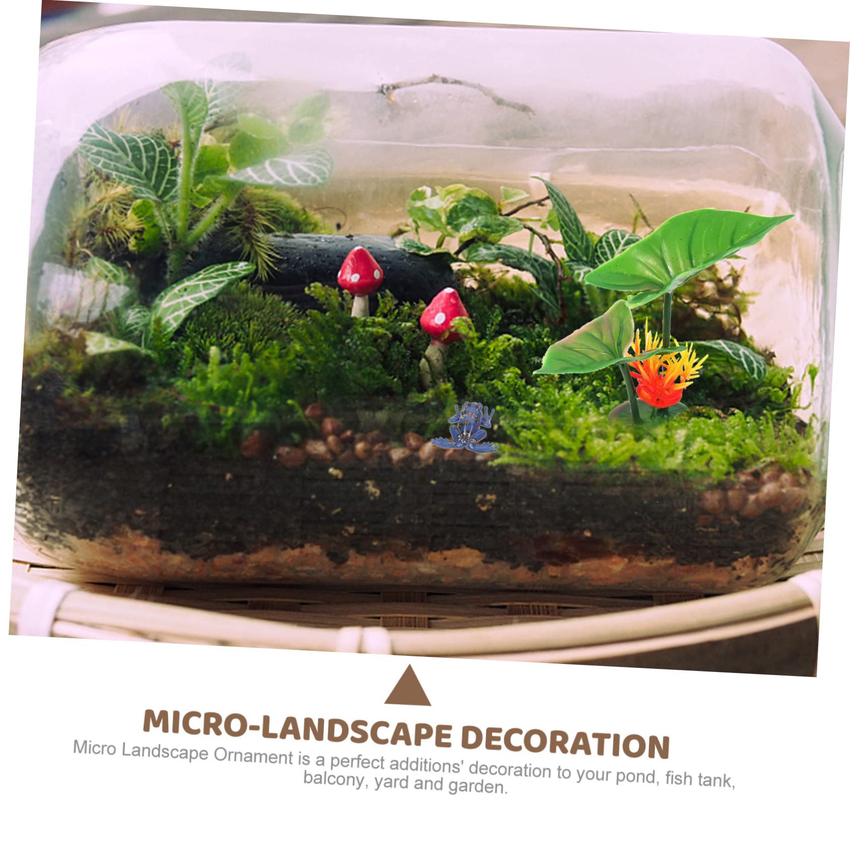 5 Stück Miniatur-Froschfiguren Aus Kunstharz – Süße Deko Für Kuchen, Feengärten, Aquarien & Bonsai, 4 X 3 X 3 Cm