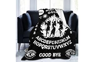 Ouija Board Blanket - Witch Dancing, the Cozy Ouija Blanket