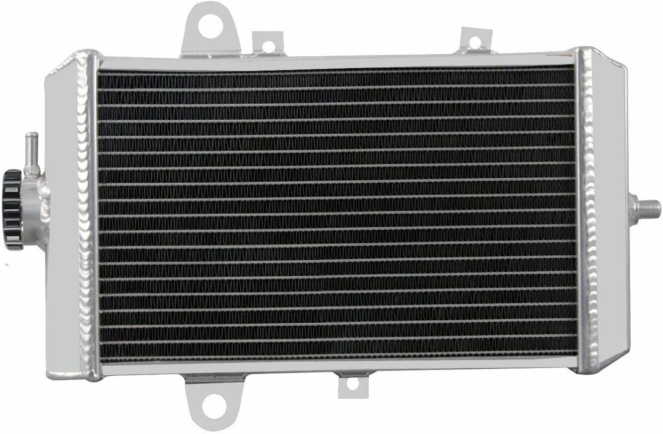 Cooling Racing ATV Radiator Compatible with 2013-2018 Yamaha Raptor 700 Raptor 700R YFM700, 1 Row Full Performance Aluminium Radiator