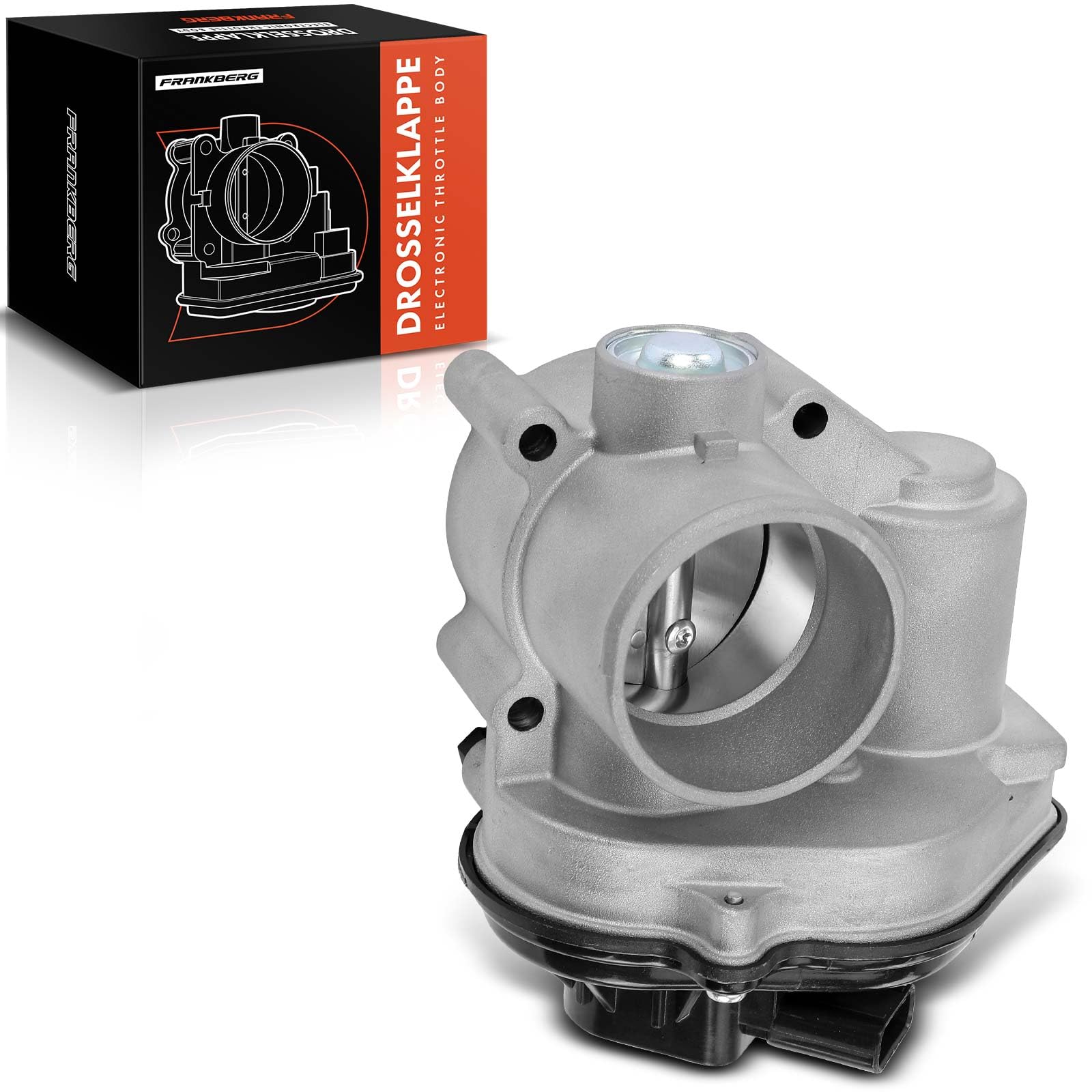 Frankberg Drosselklappe Drosselklappenstutzen für C-Max DM2 Fiesta V JD JH Fiesta VI CB1 CCN Focus C-Max Focus II DA DP HCP DB DH FCH DS FFS Fusion JU Corsa C F08 F68 2002-2012 1505642