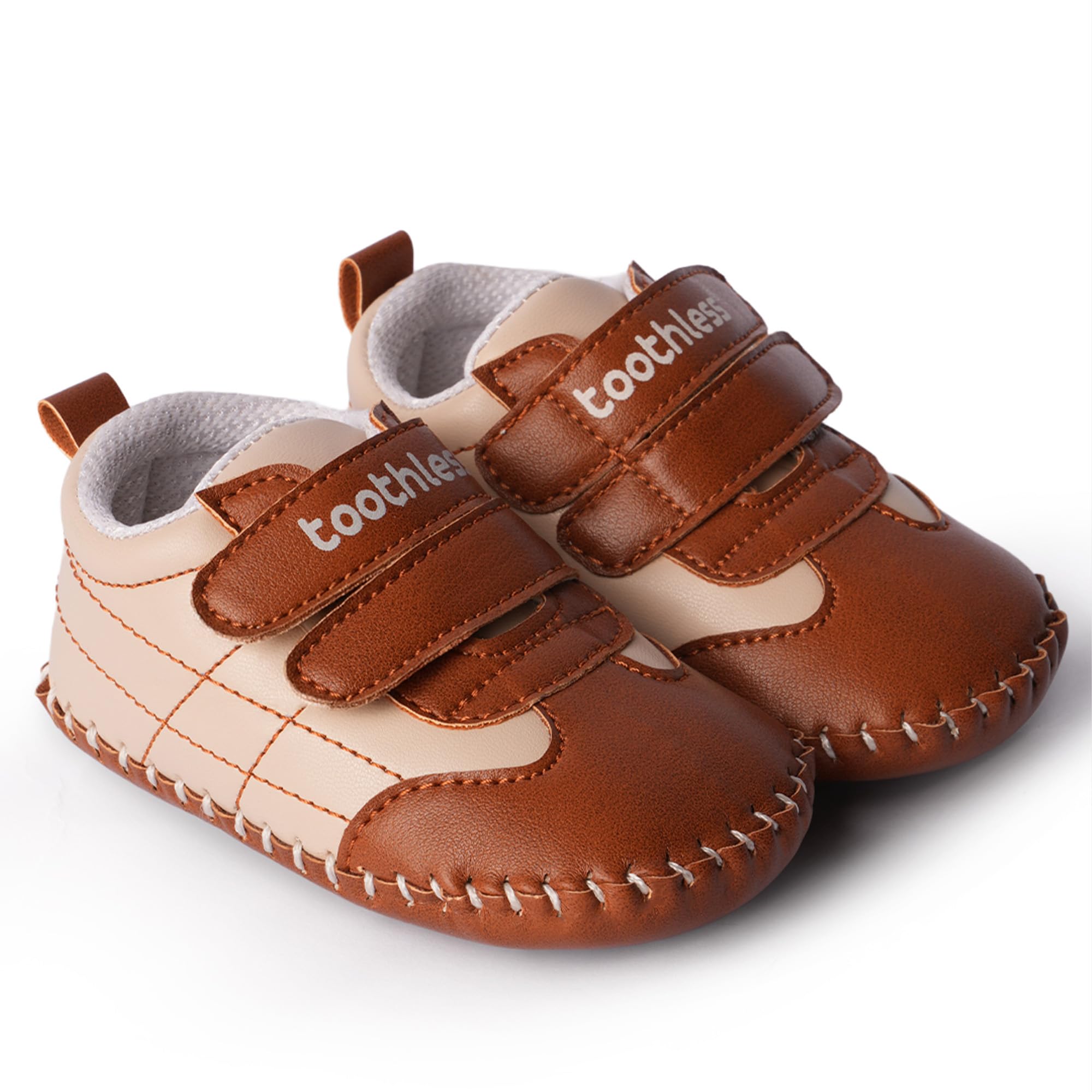 Tiny Steps Baby Shoes Cute & Comfy First Walker Sneakers | Skin Friendly & Comfortable Booties | Lightweight Anti-Slip First Walking Shoes for Summer | 6 to 18 Months-image-8