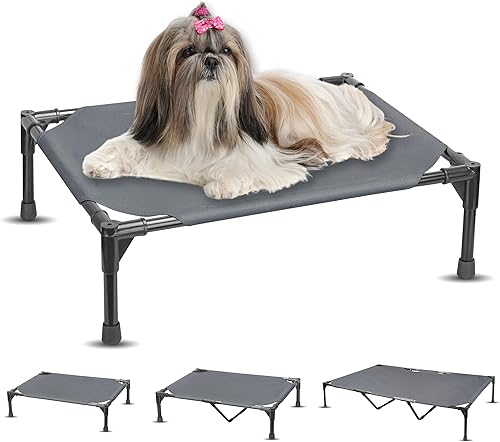 Miniatura 5 de Moonlight - Cama elevada para perros  Cama elevada de enfriamiento para perros grandes para perros pequeños, medianos y grandes, cama portátil para