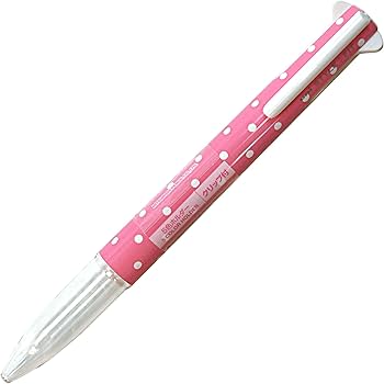 Amazon | 三菱鉛筆 スタイルフィット 5色ホルダー ドットピンク
