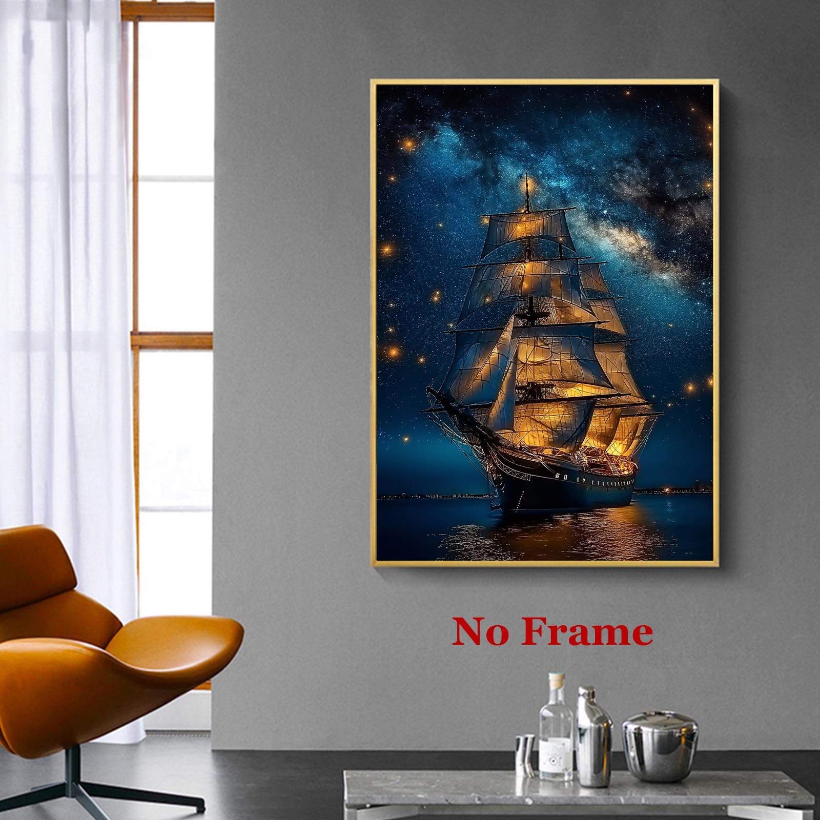Amazon.com: Jinboonees Abstract Night Sky Wall Art Modern Abstract