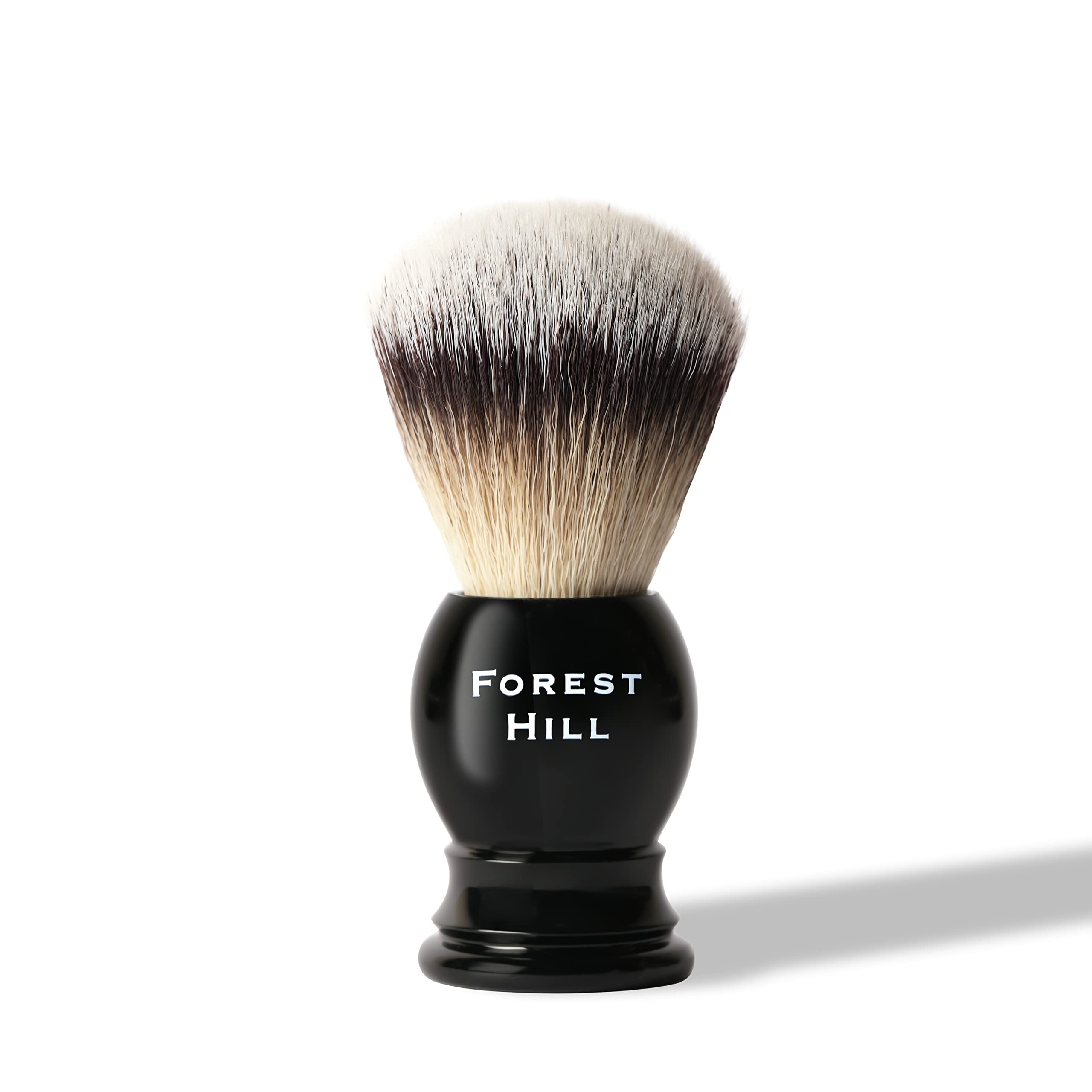 Forest Hill Ashford Premium Shaving Brush For Men, Super Soft Bristles & Ergonomic Design With Brush Holder, Compact & Easy Grip, Ideal For Personal & Professional Salon - Image 2 thumbnail