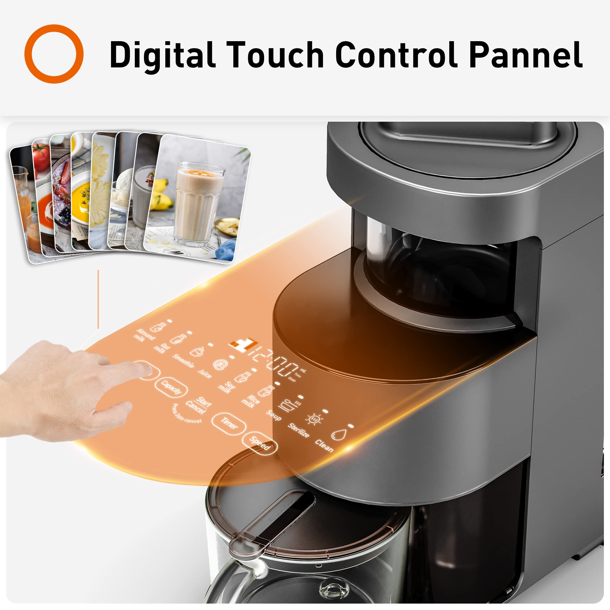 Buy JOYOUNG Nut Milk Maker for Vegan Protein, Blender with Auto