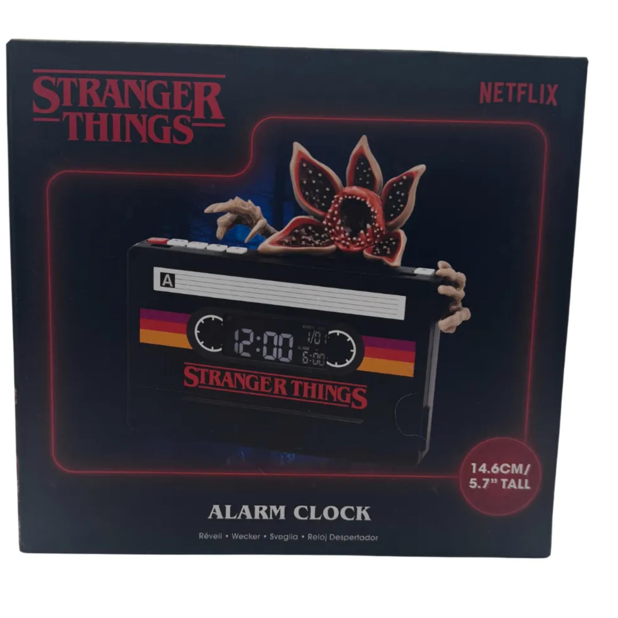 Amazon.co.jp: ストレンジャー・シングス クロック 目覚まし時計