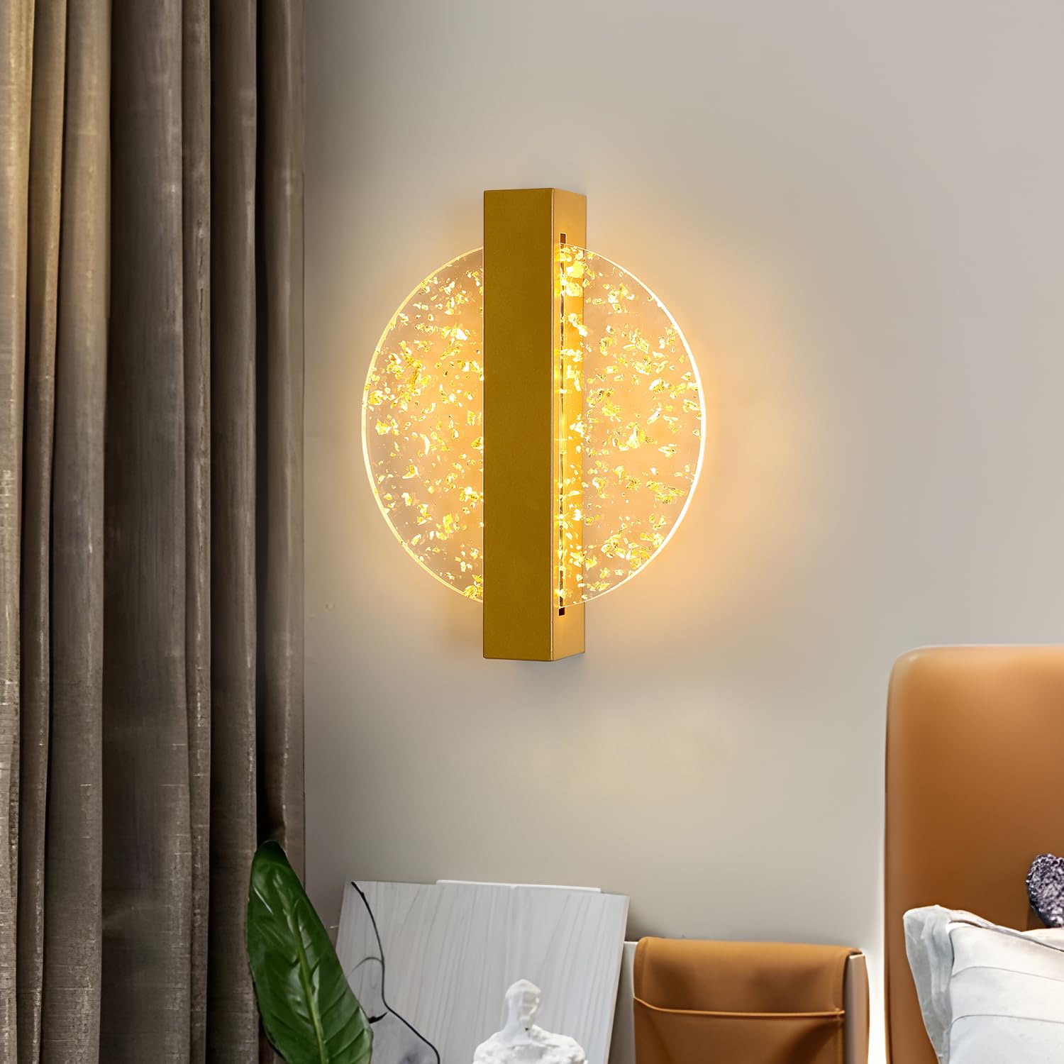 Gouden wandlamp voor binnen kopen