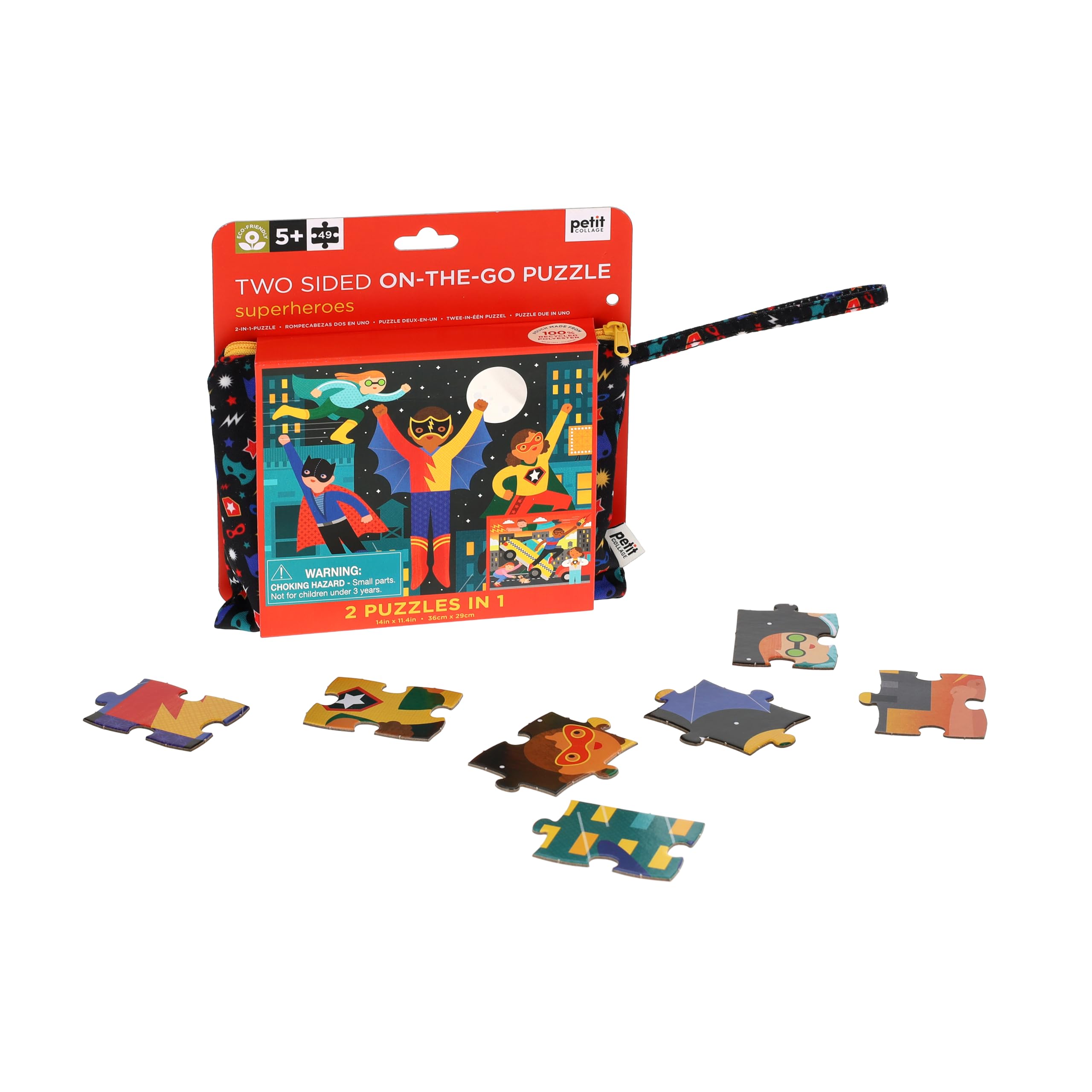 Jigsaw Puz 2 Sided Superheroes - Image 2