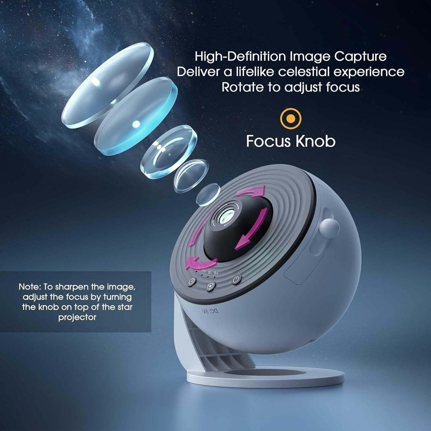 Proiettore galassia per camera da letto, luce notturna stellata 13 in 1, lampada a LED con timer, per bambini e adulti, home theatre