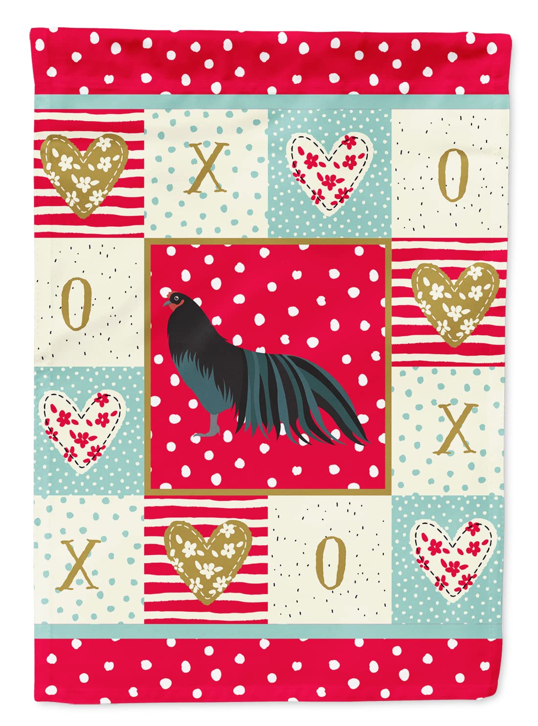 Grand drapeau Sumatra Chicken Love CK5260CHF pour égayer une façade triste