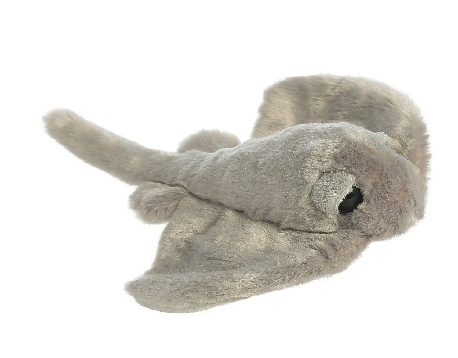 Adorable Mini Flopsie™ Sting Ray Stuffed Animal - Playful Ease - Timeless Companions - Gray 8 Inches