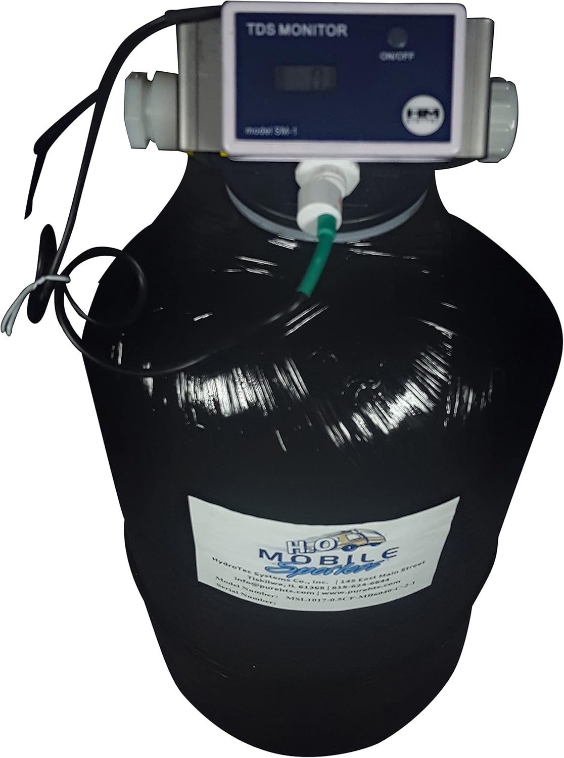 6500 Grain (650 Gallon Treating 10 Grains TDS) Mobile Spotless—Spot Free Rinse Water Demineralizer/Deionizer with Built in TDS Monitor, Rinse Down Your RV Car, Boat, Windows, or Solar Panels. : Automotive