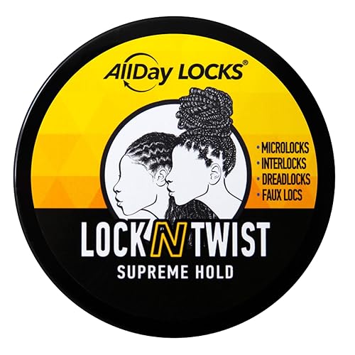 Miniatura 2 de AllDay Locks Lock N Twist  Gel de bloqueo, cierres de retorcimiento, fijación suprema  Suaviza y domina el encrespamiento, sin escamas, acabado
