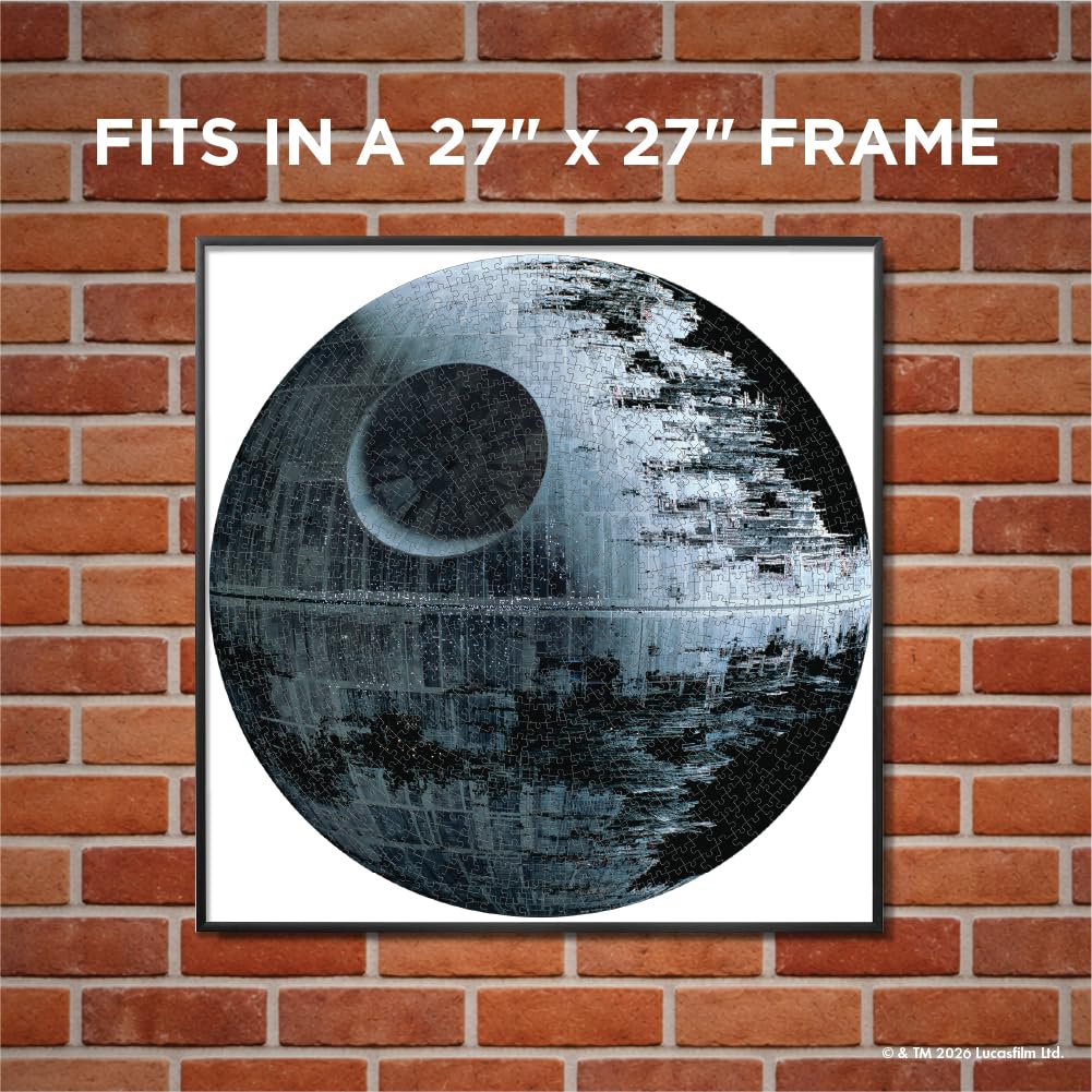 Star Wars Death Star Jigsaw Puzzle and Trivia: 1000 pieces