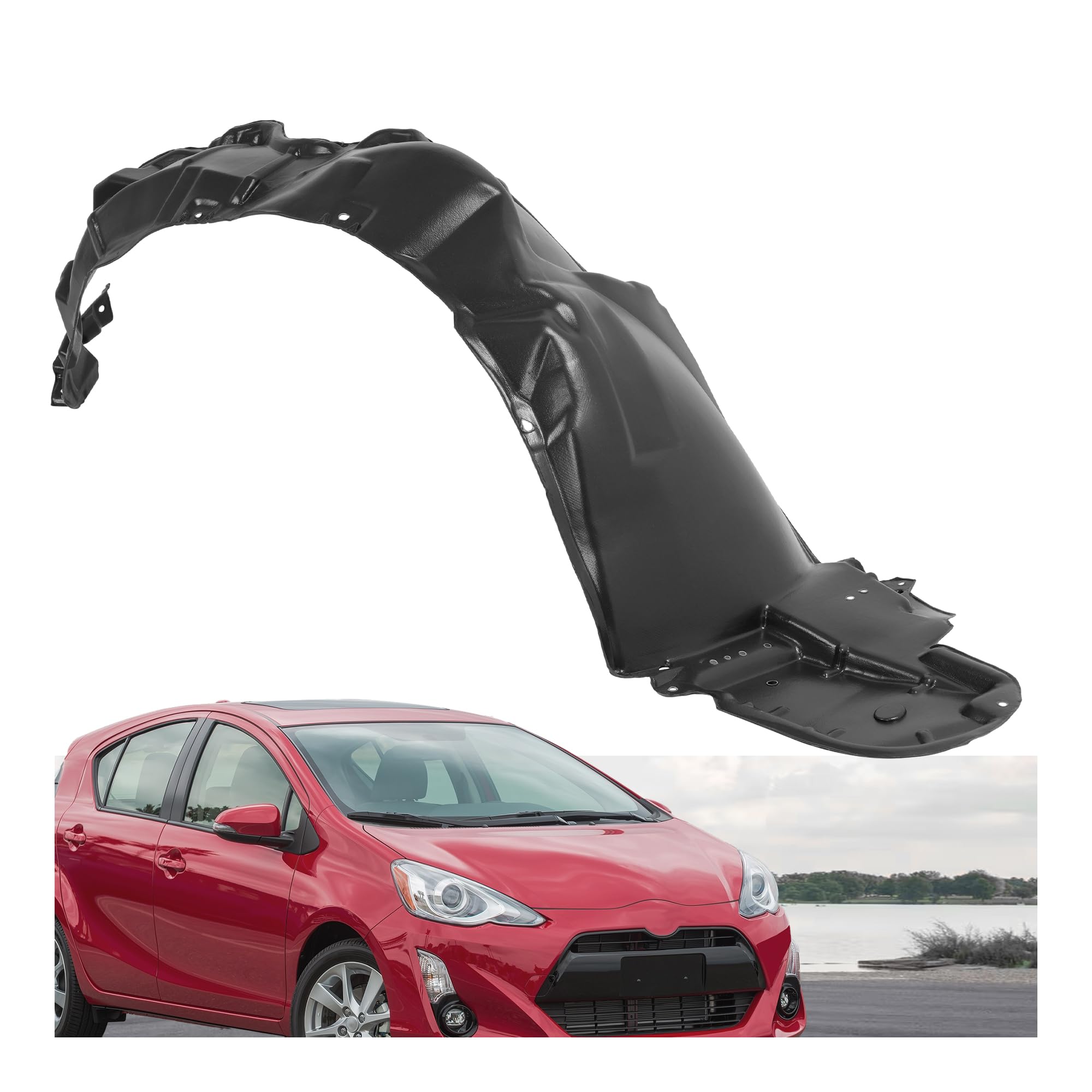 Amazon.com: JMTAAT Front Fender Liner Inner Panel Compatible with