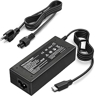 45W USB/Type C Ac Adapter Laptop Charger for HP Spectre x360 13 HP Pavillion X2 TPN-CA01 Lenovo Chromebook C330 C630 100e 300e 500e S330 S340 ThinkPad T480 T480s T580 L480 X280 Yoga 720 910