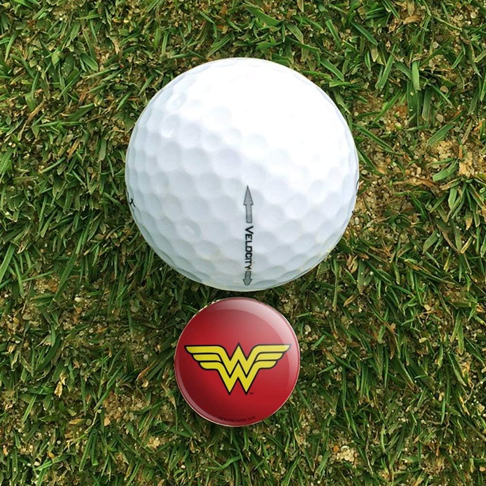 review GRAPHICS & MORE Wonder Woman Classic Logo Golf Hat Clip with Magnetic Ball Marker