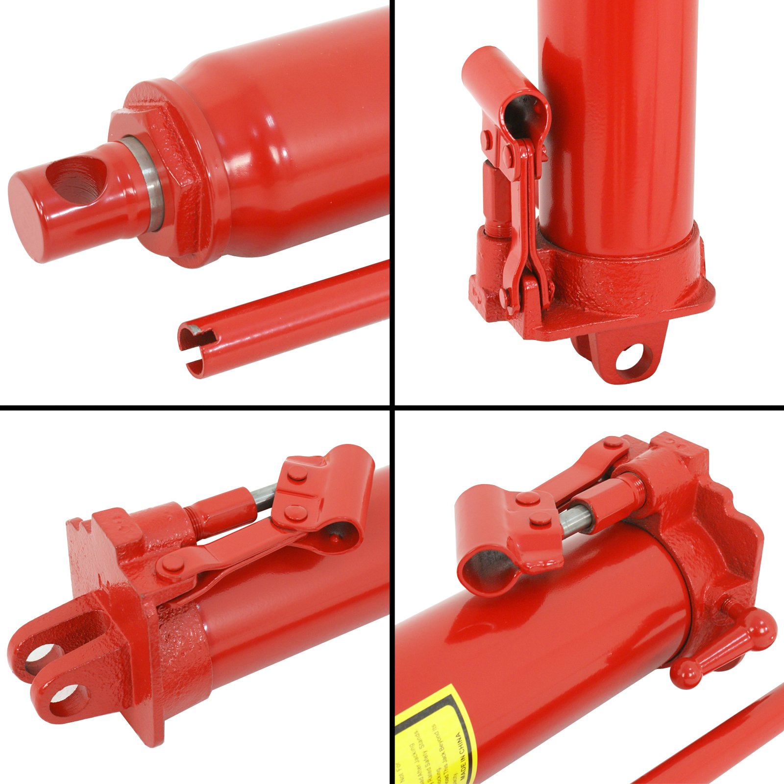 ZENY 12 Ton Hydraulic Ram for Shop Crane, Engine Hoist, Cherry Picker
